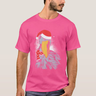God jul Shoebill Stork Bird-vän T Shirt