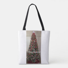 God jul Shoulder Tote Tygkasse