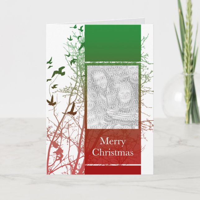god jul (silhumonitor) helgkort (Framsida)