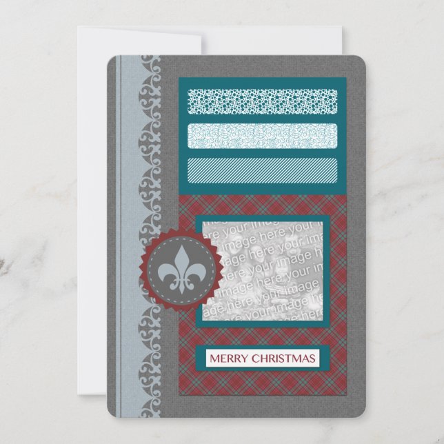 god jul (silhumonitor) inbjudningar (Framsida)