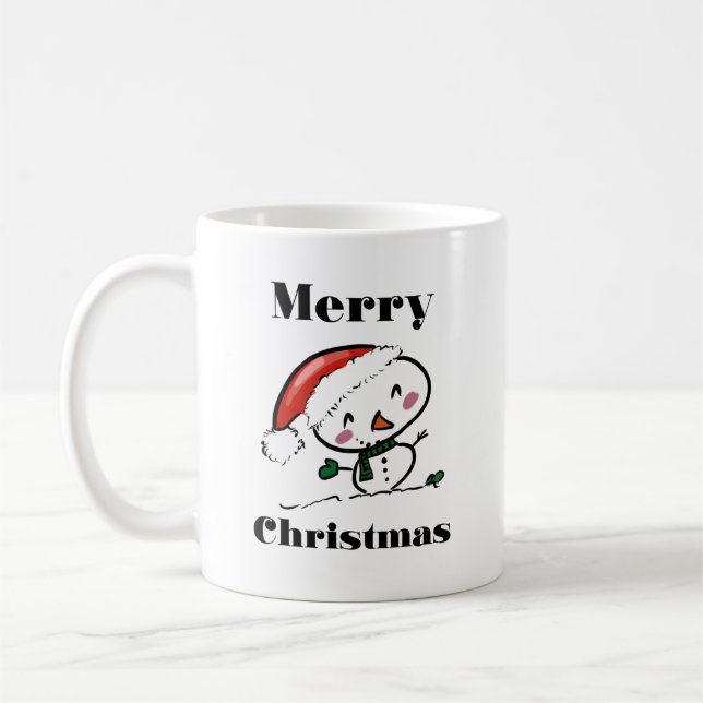 God jul Singing Bird Kaffemugg (Vänster)