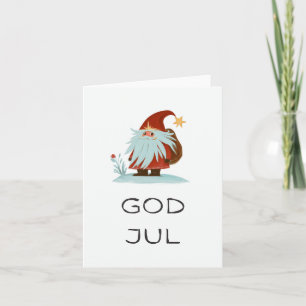 God Jul, Skandinavisk jul Kort