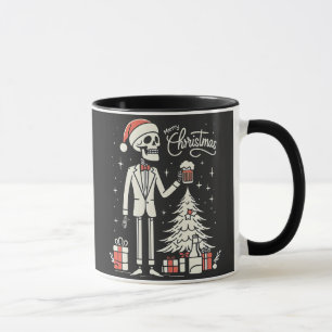God jul Skeleton Mugg