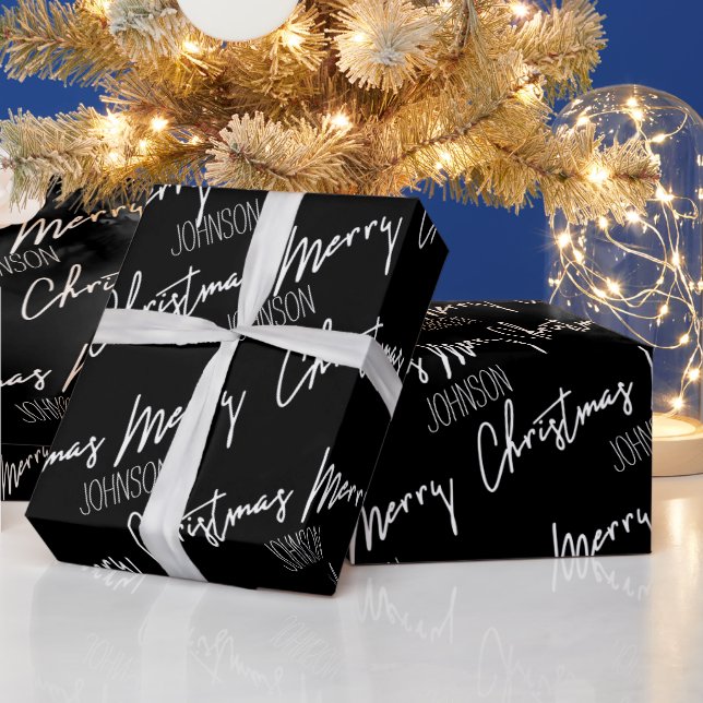 God jul skript från Namn Nordic Cousy Presentpapper (Helgdagar)