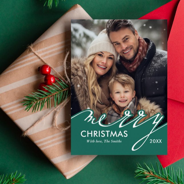 God jul-skriptfoto julkort (Skapare uppladdad)