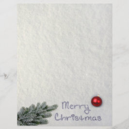 God jul skrivet i Snö