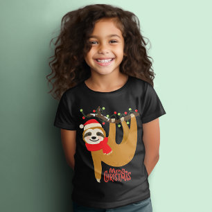 God jul Sloth   HELGDAGAR T Shirt