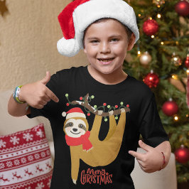 God jul Sloth | HELGDAGAR T Shirt