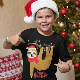 God jul Sloth   HELGDAGAR T Shirt