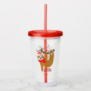 God jul Sloth HELGDAGAR Take Away Mugg