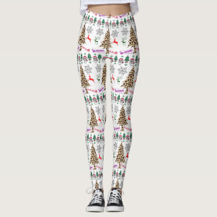 God jul Slumpmässig Mishmash Thunder_Cove Leggings