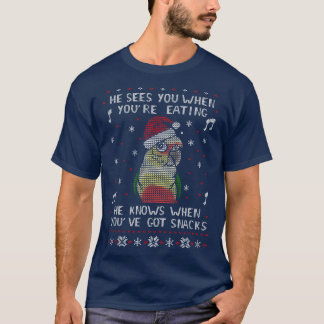 God jul Snack Male pineapple Conure T Shirt