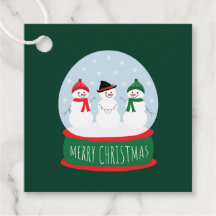 God jul Snö Globe Snögubbar