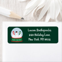 God jul Snö Globe Snögubbar