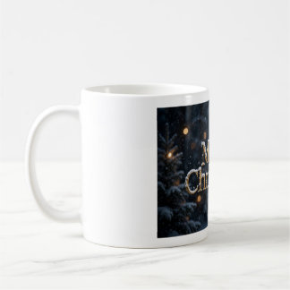 God Jul Snö Kaffe Mugg