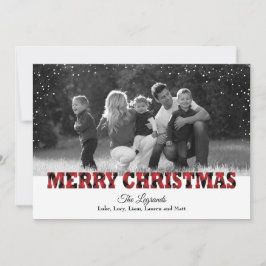god jul Snö-kort | Buffalo Play Julkort
