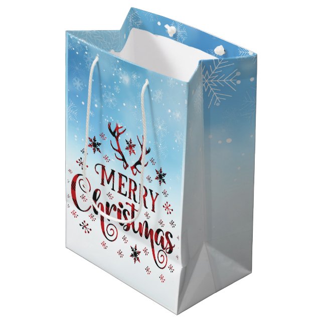 God jul Snöflingor, Gott nytt år (Framsidan Vinklad)