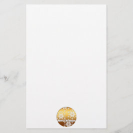 God jul Snöflingor Stationery Brevpapper