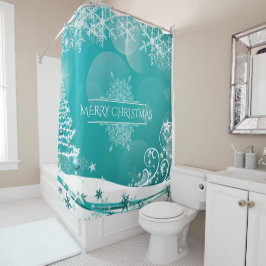 God jul Snöflingor Träd Blommor och stjärnor