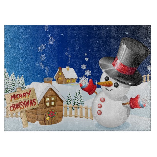 God jul Snögubbe (Framsidan)
