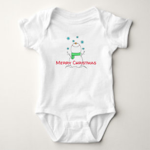 God jul Snögubbe T Shirt