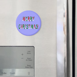 God jul Snögubbe Tecknet Magnet