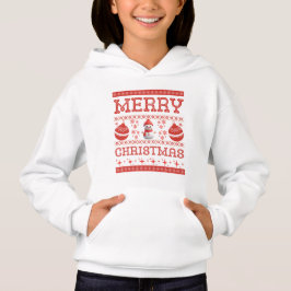 God jul Snögubbe Ugly Sweater Hoodie T Shirt