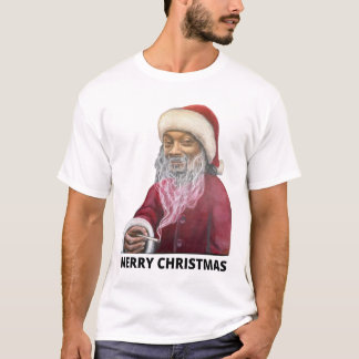 God jul Snoop Hund Santa Klaus Costume 3234 T Shirt