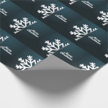 God jul Snowflake Blue