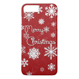 God jul Snowflake Phone Case