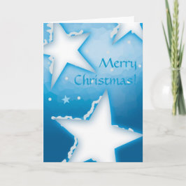 God jul | Snowy Stars Helgkort