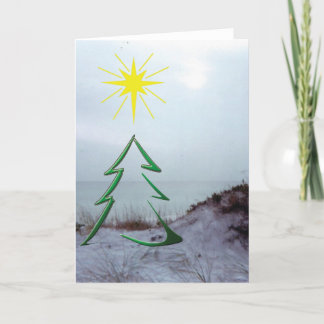 God jul - Södra Walton, FL Helgkort