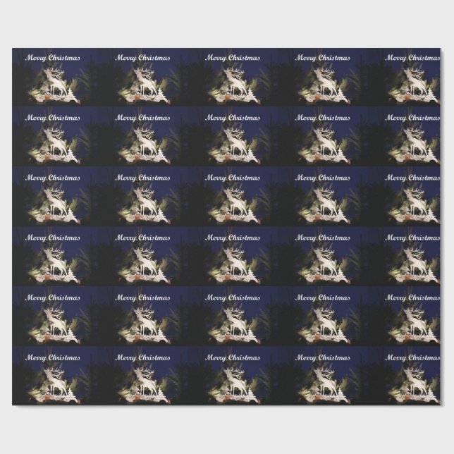 God jul som slår in papper presentpapper (Platt)