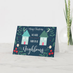 god jul som vi skulle bli grannar kort