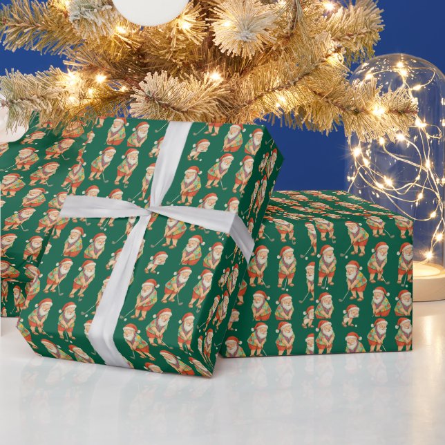 God jul Sommartema med Jultomten Presentpapper (Helgdagar)