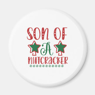 God jul son till Nutcracker Magnet