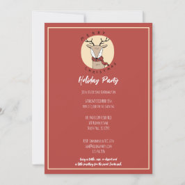 God Jul Söt Ren Julfest Julkort