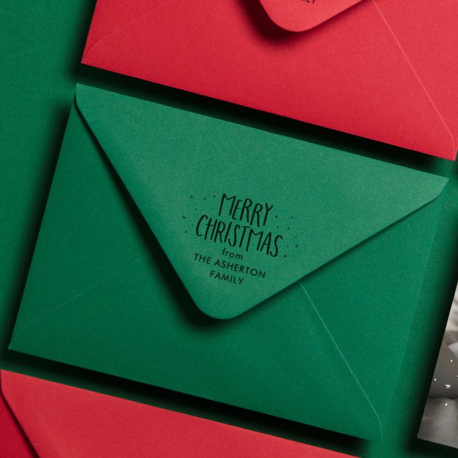 God jul söta, enkla stjärnor helgdag stämpel (Skapare uppladdad)