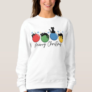 God Jul Söta Julkatter Kulor T Shirt