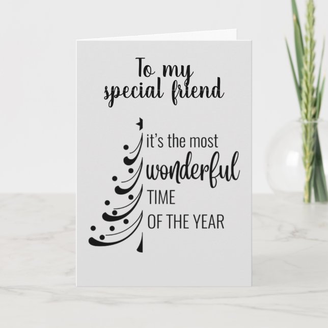 GOD JUL **SPECIELL FRAMTID** HELGKORT (Framsida)