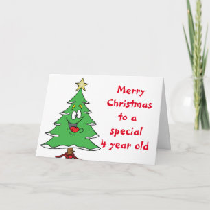 GOD JUL SPECIELLT *4 ÅRS GAMLA* KORT