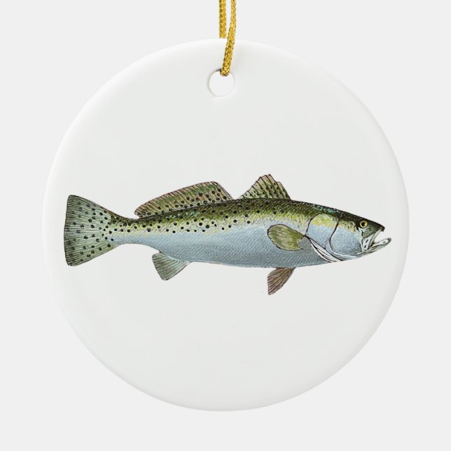 God jul ~Speckled Sea Trout~ Ornament (Framsidan)