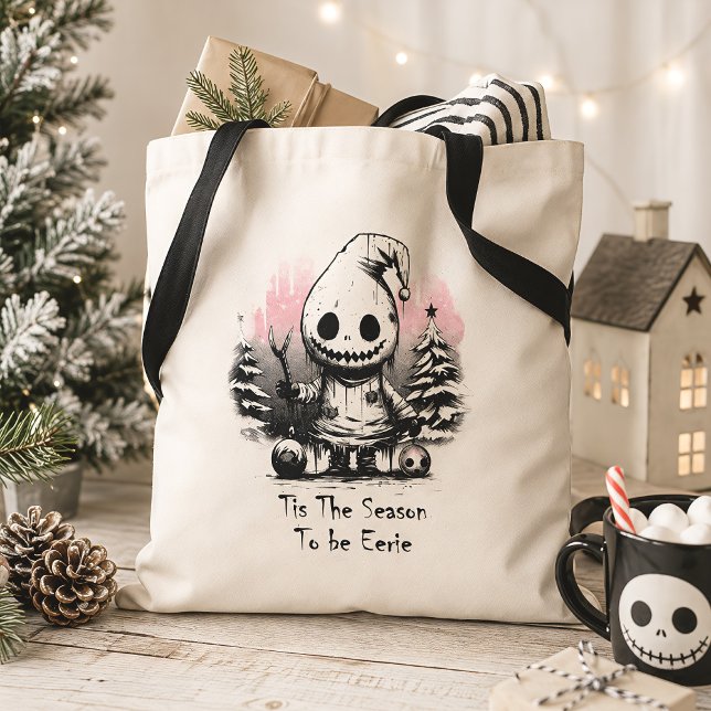 God Jul Spök Skräck Gothic Tygkasse (Skapare uppladdad)