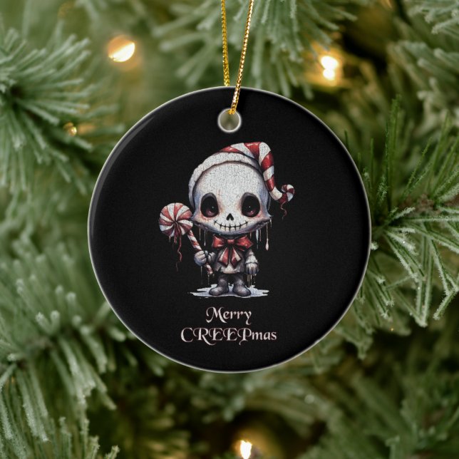 God jul Spooky Gothic Julgransprydnad Keramik (Träd)
