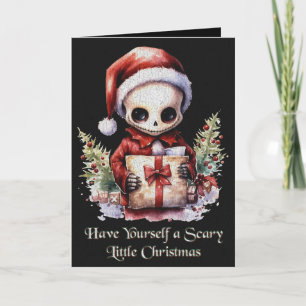 God jul Spooky Gothic Kort