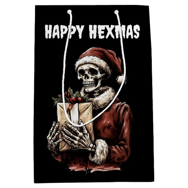 God jul Spooky Skeleton Gothic (Framsidan)
