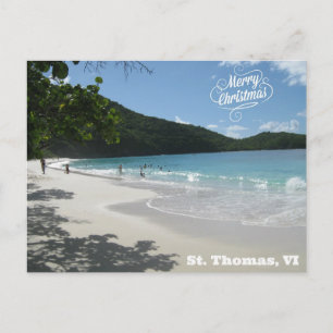 God jul - St Thomas VI Helg Vykort