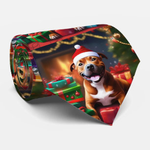 God Jul Stafford Bull Terrier Slips