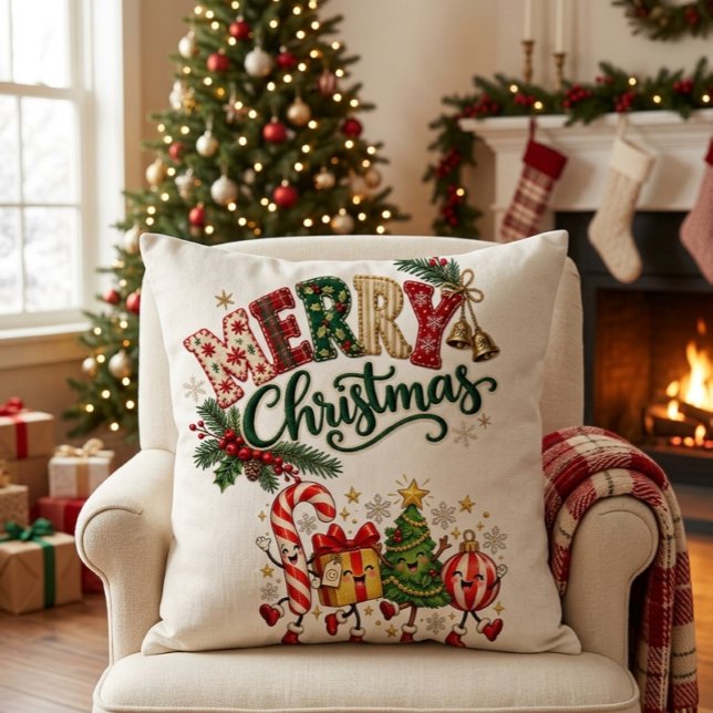 God Jul Stämning  Kudde (Skapare uppladdad)