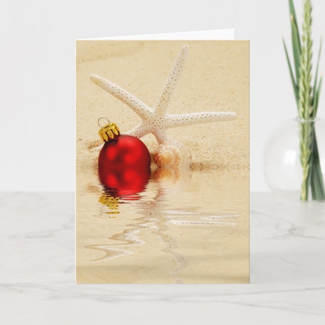 God jul Starfish Helgkort (Framsida)